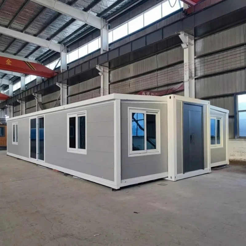 20ft/30ft/40ft 2-4 Room Extended Container Houses, Prefabricated Houses That Can Be Used As Worker Dormitories or Offices.