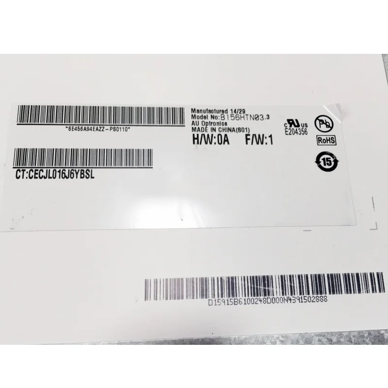 Imagem -03 - Tela Lcd para Laptop B156htn03.3 Ajuste B156htn03.2 N156hge-la1 N156hge-lb1 B156htn02.1 B156hw03 156 Pol. 40 Pinos 1920*1080 Lvds