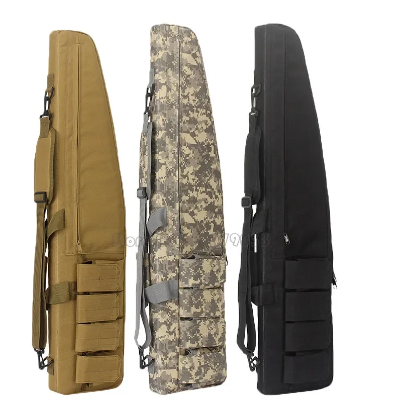 

Tactical Heavy Duty Gear Long Gun Bag Hunting Holster Airsoft Accessories Molle Sniper Rifle Scope Gun Case with Pouches