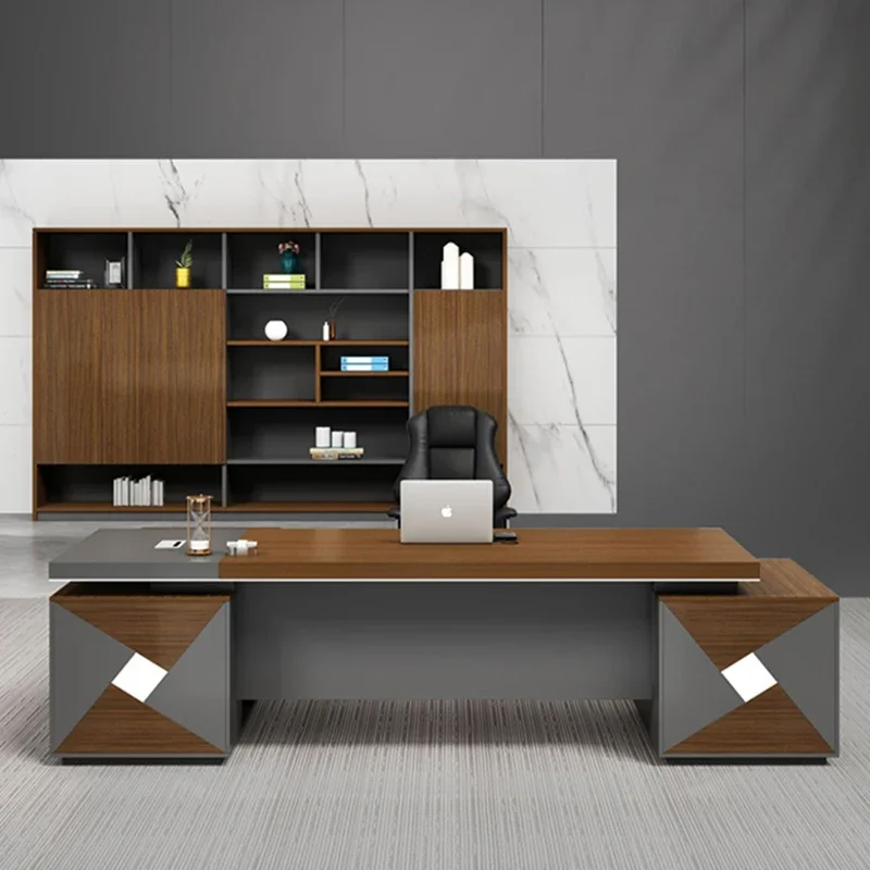 Office Professional Executive Desks Corner Student Table Multifunction Home Room Reception Escritorio Computer Bedroom Furniture