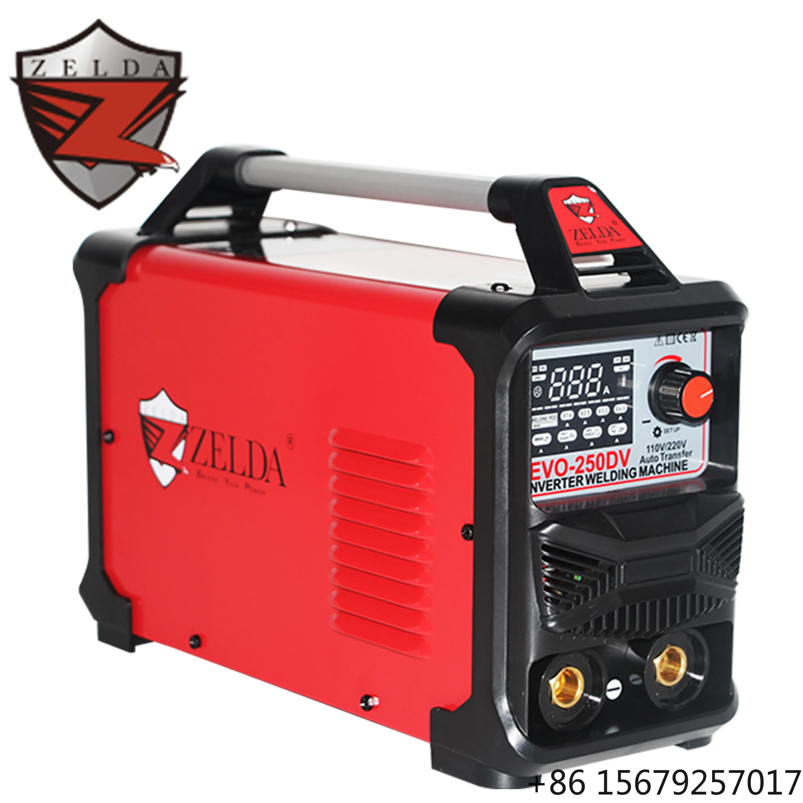 Portable 110V 220V Dual Voltage Mma 250 Amp Welding Machine With American Plug