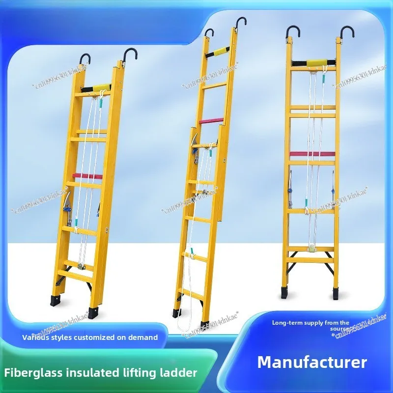 FRP Insulated Telescopic Elevator Electrician Portable Elevator Electric Maintenance Electrician Household Elevator Manufacturer