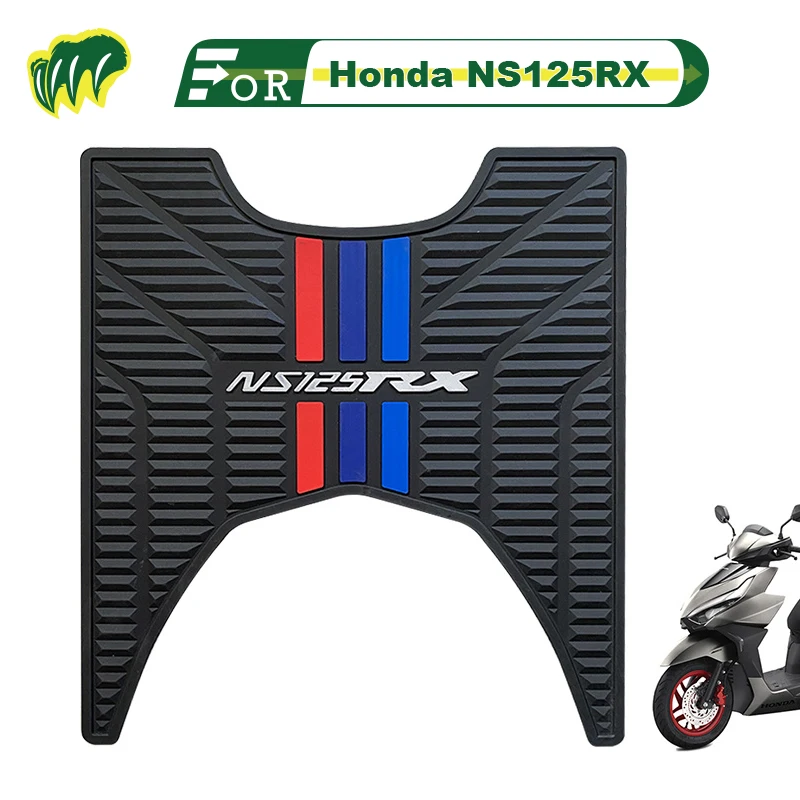 

Scooter Motorcycle Mats Pedal For Honda NS125RX Rubber Foot Skid Pad Floor Mat Carpet