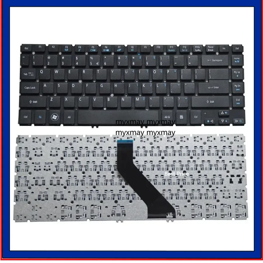 

Американская клавиатура для ноутбука ACER R3-431T 471T TravelMate P446 P645-M MG S TMP645