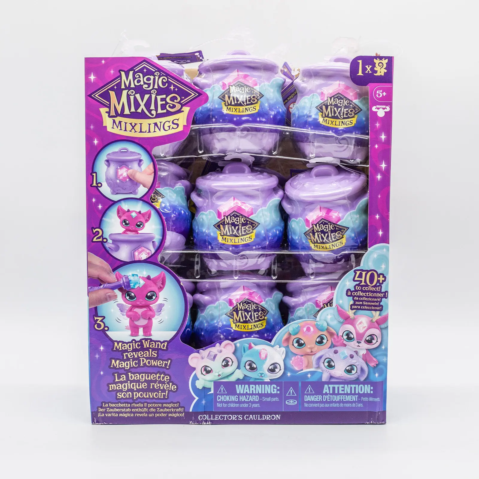 

Moose Magic Mixies Mixlings Collector‘s Cauldron Mystery Blind Box Gifts Toy Model Anime Figures Collect Ornaments