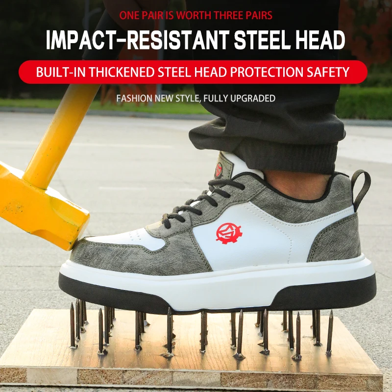 

Рабочие защитные ботинки 2026 года: низкие, повседневные, с защитой от ударов и проколов, противоскользящие, износостойкие