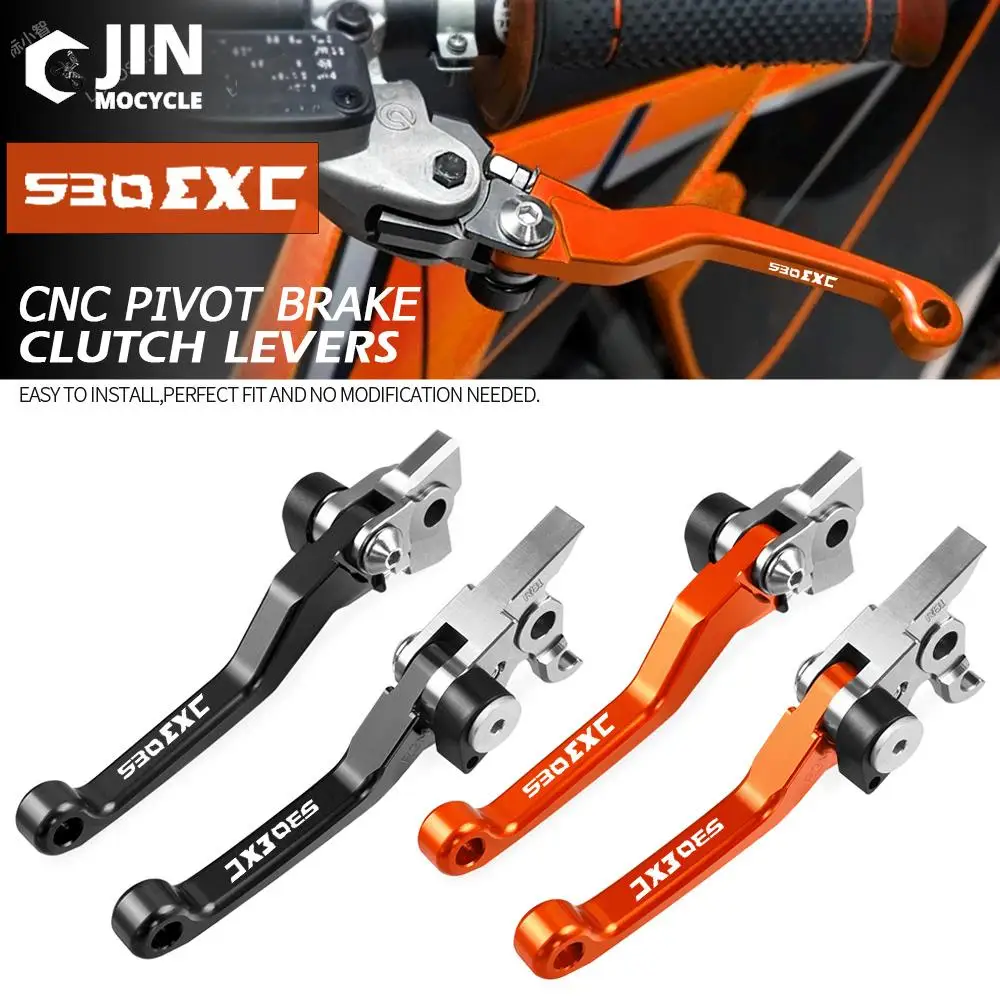 Brake Clutch Motorcycle DirtBike Motocross Dirt Bike Pivot Brake Clutch Levers Handle For 530EXC 530 EXC 2008 2009 2010 2011