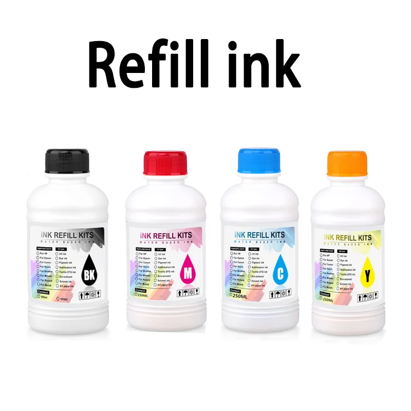 Refill ink Dye Ink for Epson Workforce Pro WF C5710 C5210 C5790 C5290 C5890 C5390 C5810 C579R Printer