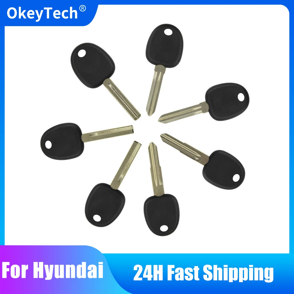 

OkeyTech Transponder Car Key Shell For Hyundai Accent Sonata Elantra Accent NF Coupe Getz Lavita TiburonTucson Verna For Kia