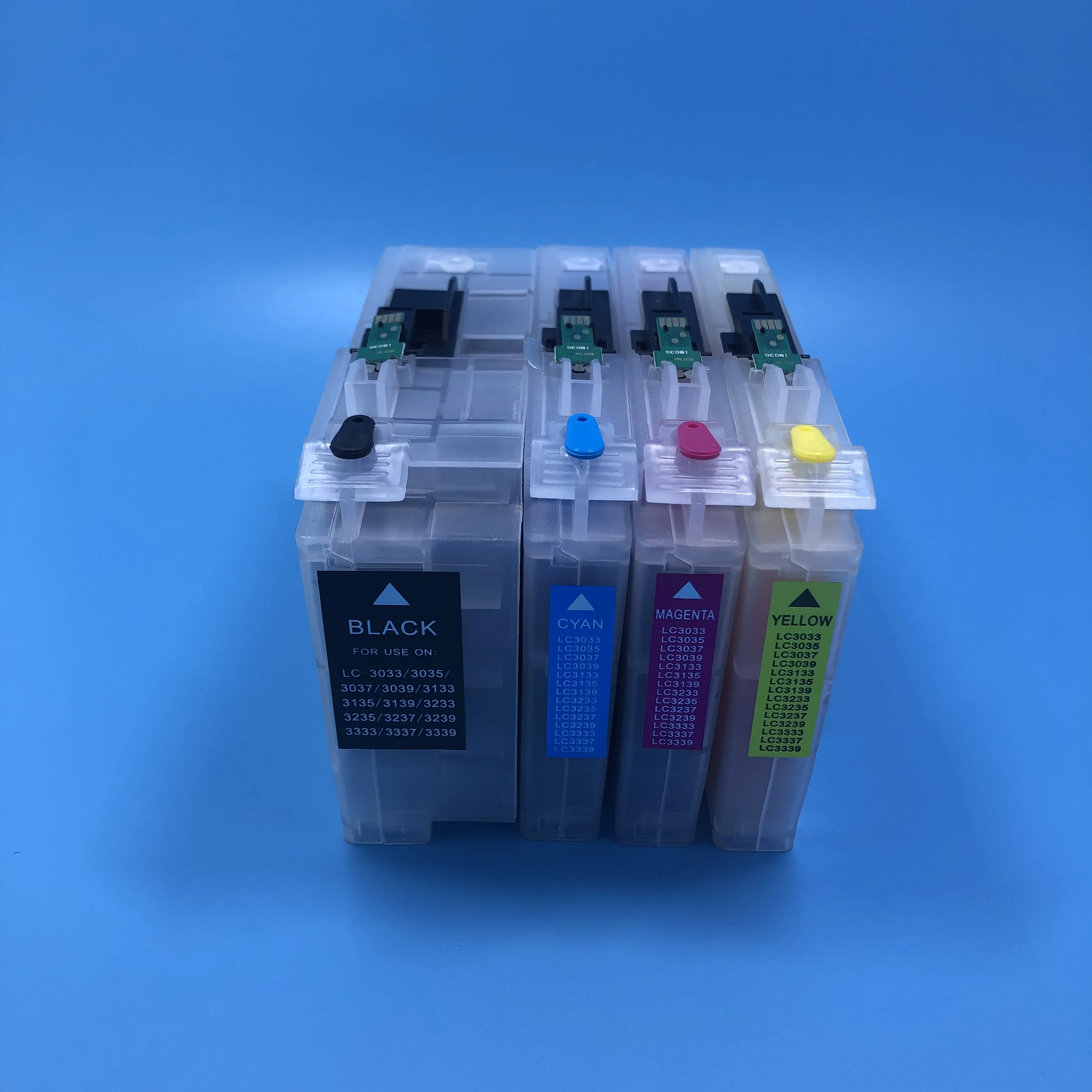 1Set Full Refillable Ink Cartridge LC3237 LC3239 for Brother HL-J6000DW HL-J6100DW MFC-J5945DW MFC-J6945DW MFC-J6947DW