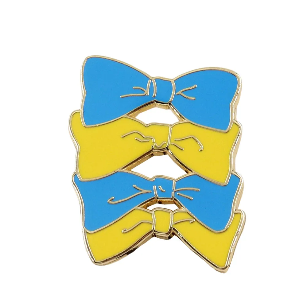 Anna Yanami Drinks Bow Badge Too Many Losing Heroines Emaille Pin Kawaii Peripherie Geschenk