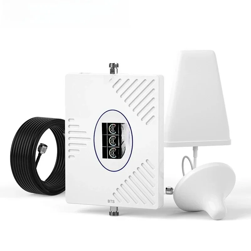 

Triple Netcom 2G3G4G Mobile Phone Signal Amplifier Triple Band Villa Basement Rental House Signal Enhancement Repeater