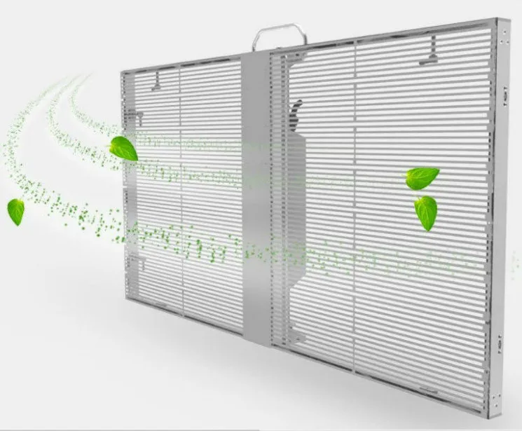 Customizable High Transparent Led Screen Display Indoor Led Advertising Screen Display on Glass Window