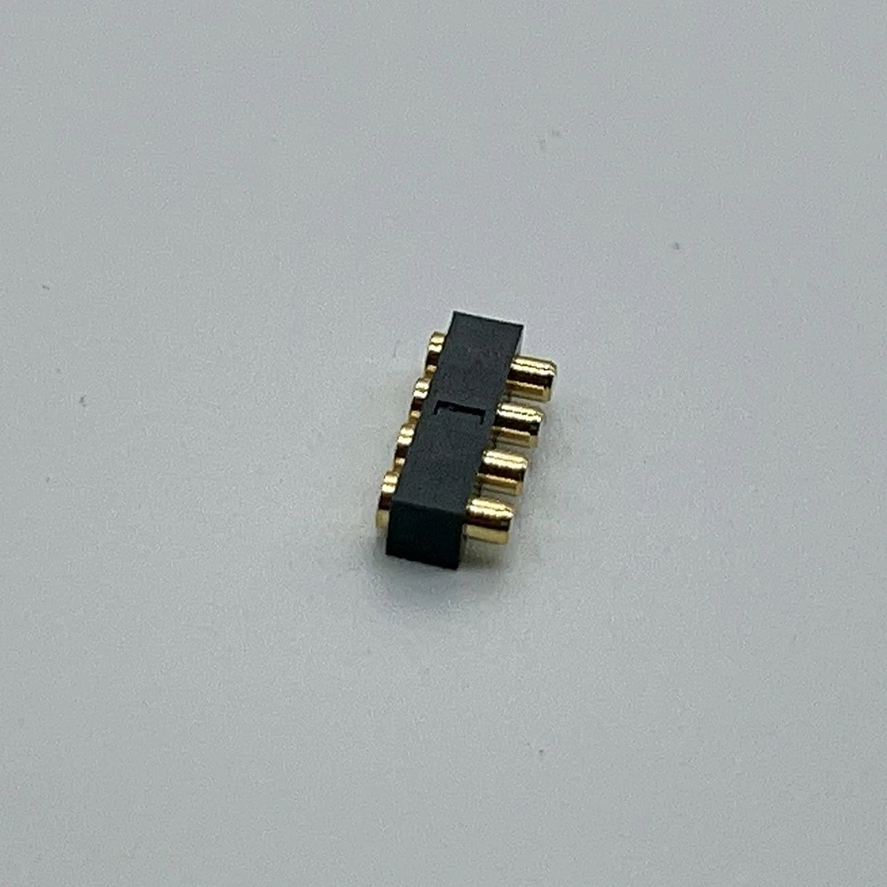 1 Stück 2P 3P 4P 2,54 mm Rastermaß Pogo-Pin-Steckverbinder, federbelasteter Prüfstift, SMT DIP Durchsteckmontage, gebogener Typ, Stecker und Buchse, Lade-Pogo-Pin – Detail 9