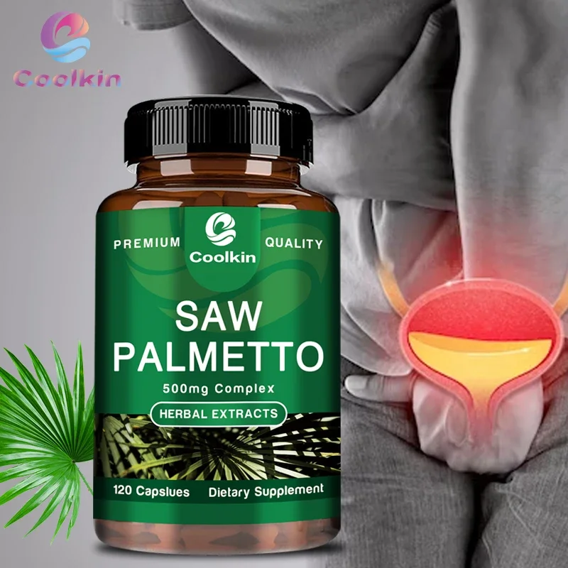 

Saw Palmetto - Supports Prostate Health, Reduces Baldness and Hair Thinning, Supports Urinary Tract,Improves Urination Frequency