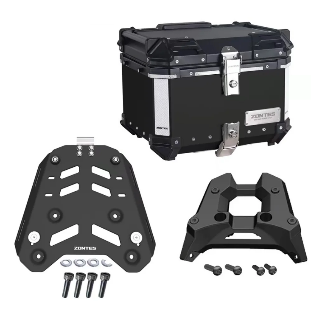 For ZONTES 368G motorcycle modification and installation of rear trunk ZT368G three-box rear shelf installation base