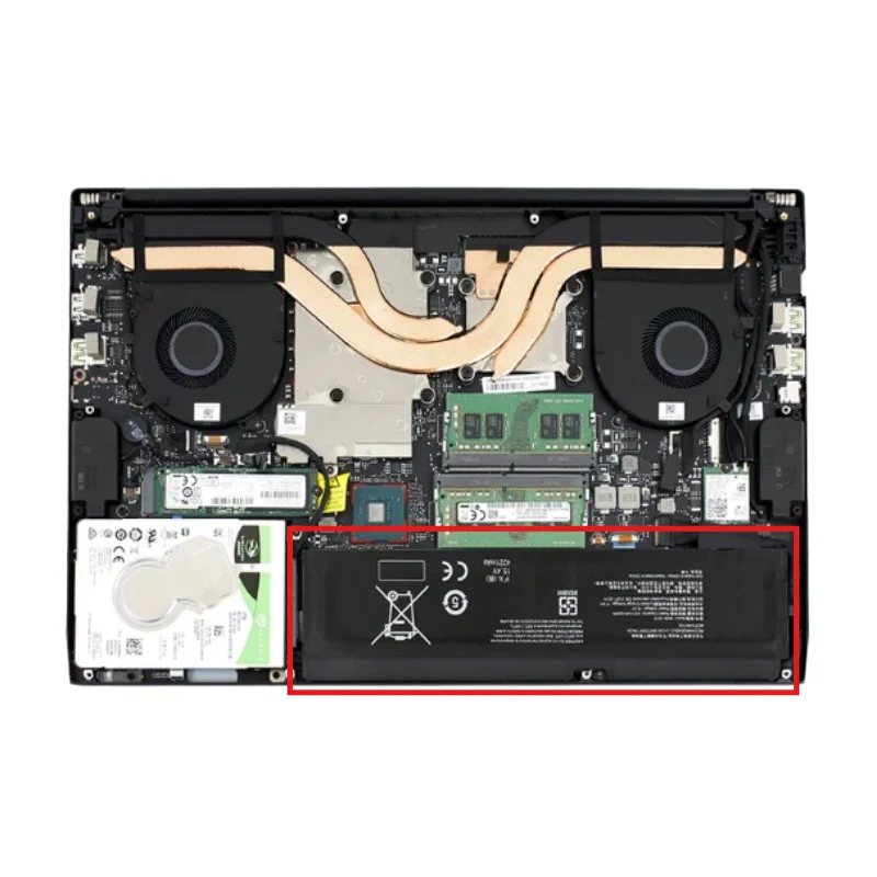 RC30-0270 Laptop Battery 15.4V 4221mAh for Razer Blade 15 Base Stealth 2018 Series RZ09‑0270 RZ09‑02705E76 RZ09‑02705E76‑R3U1