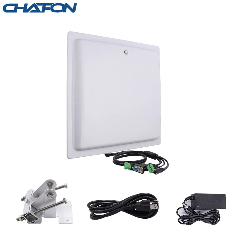 Chafon CF6C1 15m long range uhf rfid prime reader rs232 wg26 relay interface built-in 12dbi antenna free SDK for car parking
