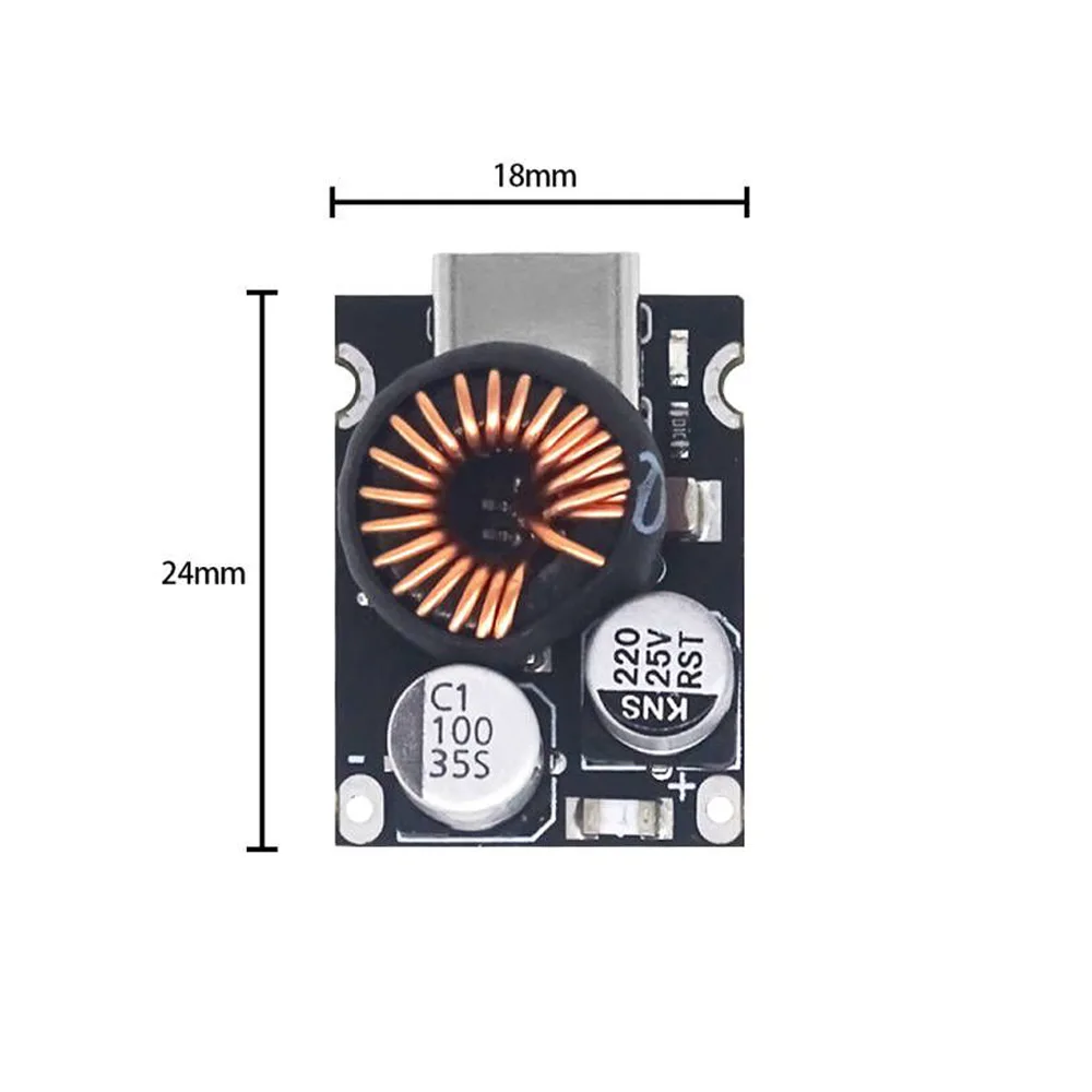 

QC2.0 QC3.0 65W Fast Charge Module Multi-protocol Type-C Interface DC12-30V Quick Charge Board Support PD3.1 (PPS) FCP SCP AFC