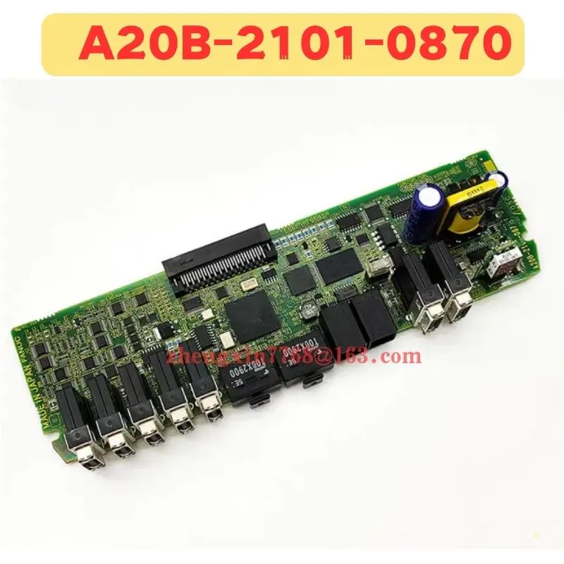 

Second-hand CNC System Circuit Board A20B-2101-0870 A20B 2101 0870 Normal Function Tested OK