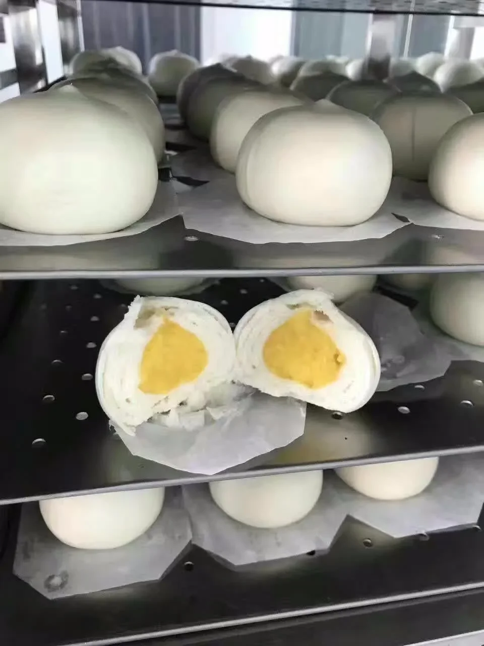 2024 آلة صنع كعكة باوزي الصينية المحشوة على البخار الجديدة خط إنتاج باوزي