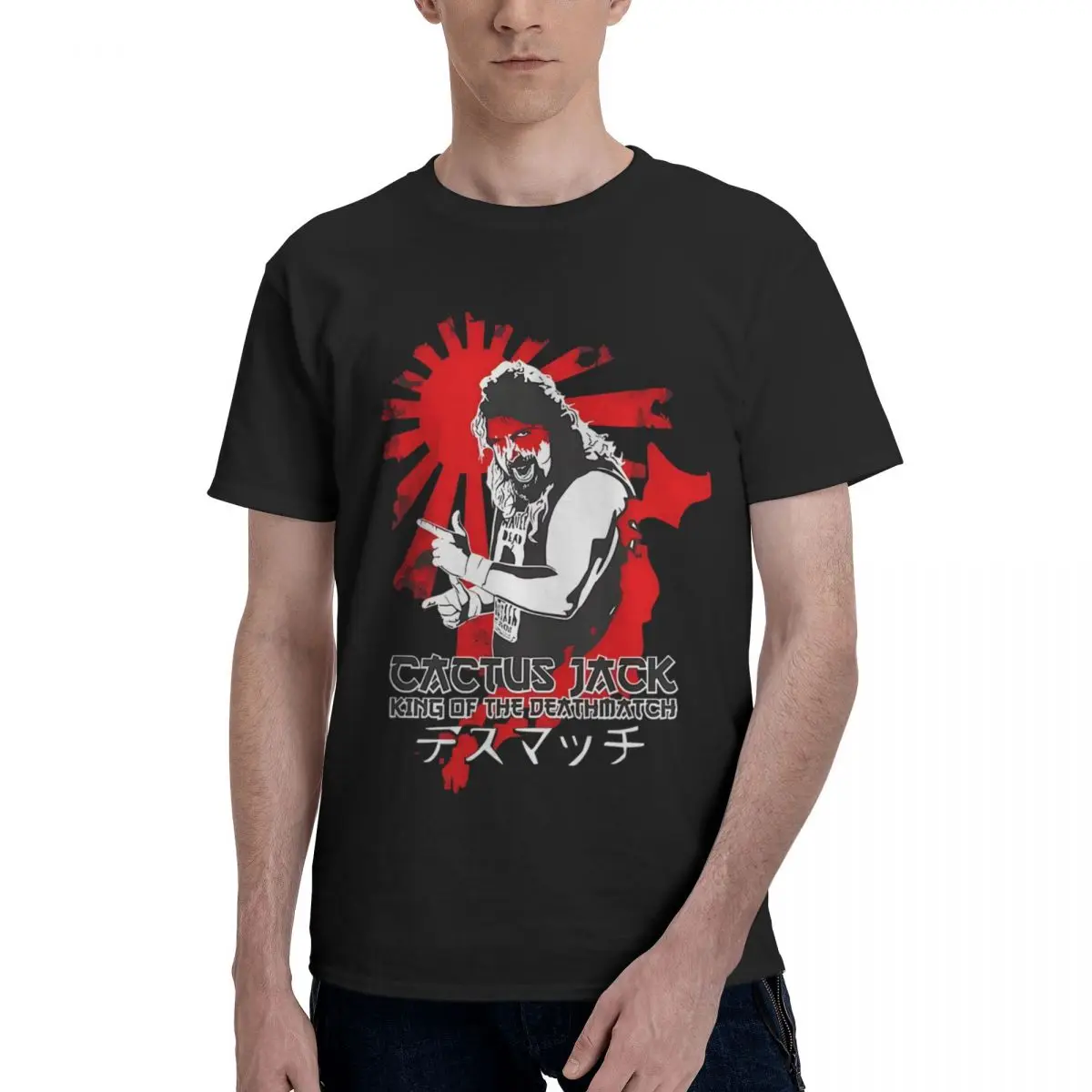 

Mick Foley Bang Bang! 100% Cotton Casual Breathable Confortable Anime Funny Ugus T-Shirts Funny Gifts