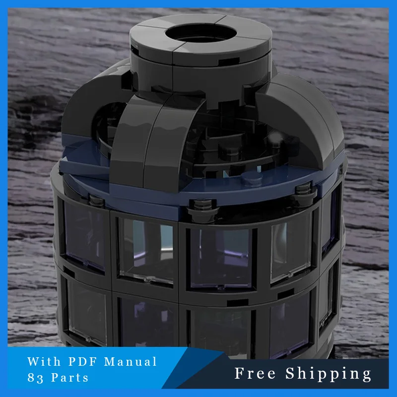 83 Elementy Kreatywny Model MOC Klocki Konstrukcyjne Czarny Mini Wazon Modułowy Edukacyjny Prezent Świąteczny DIY Zestaw do Składania dla Dzieci Zabawki