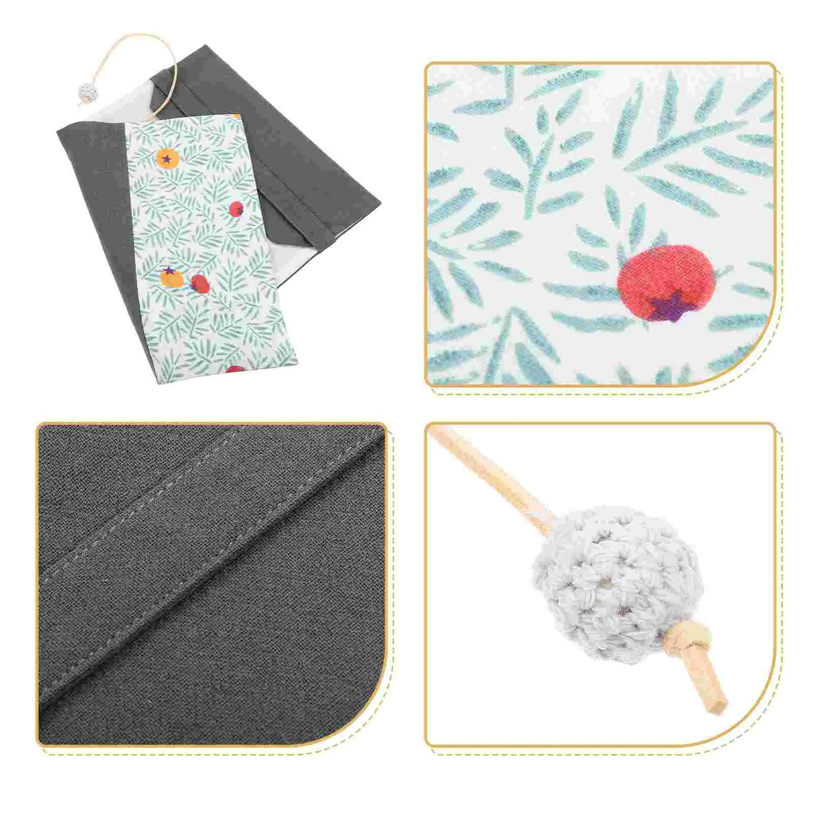 Funda de tela para libro, Protector antidesgaste, A5