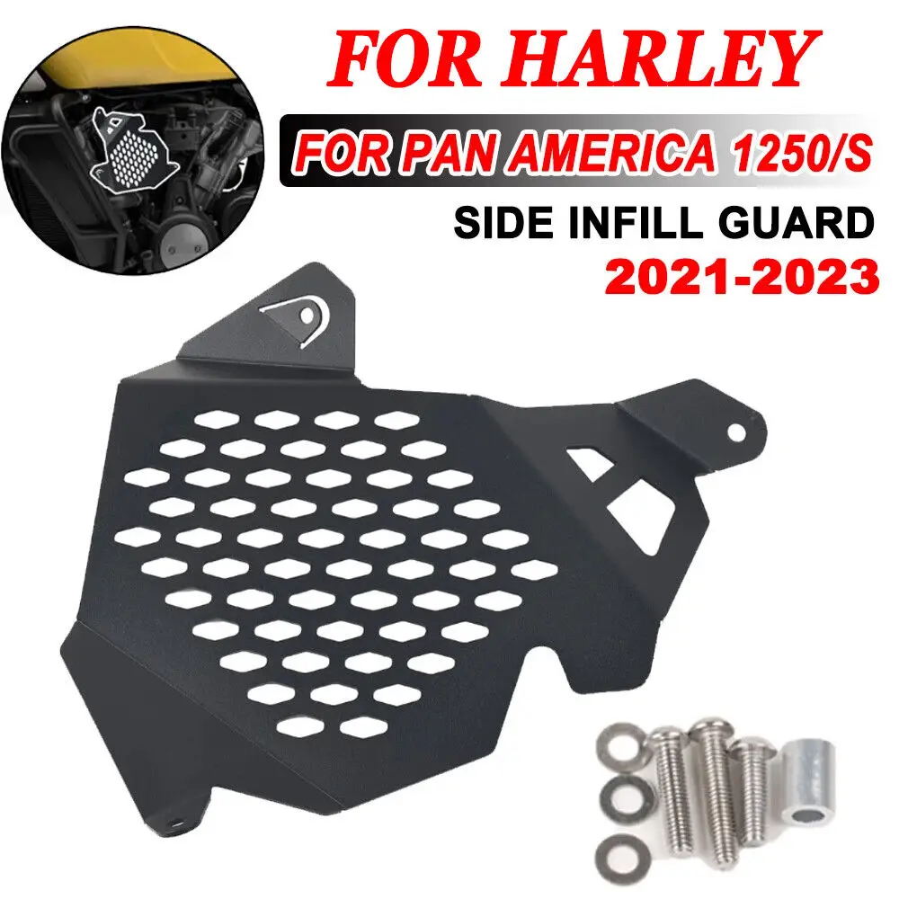 

For Harley Pan America 1250 1250S Left Side Fairing Engine Protector Cover Panel