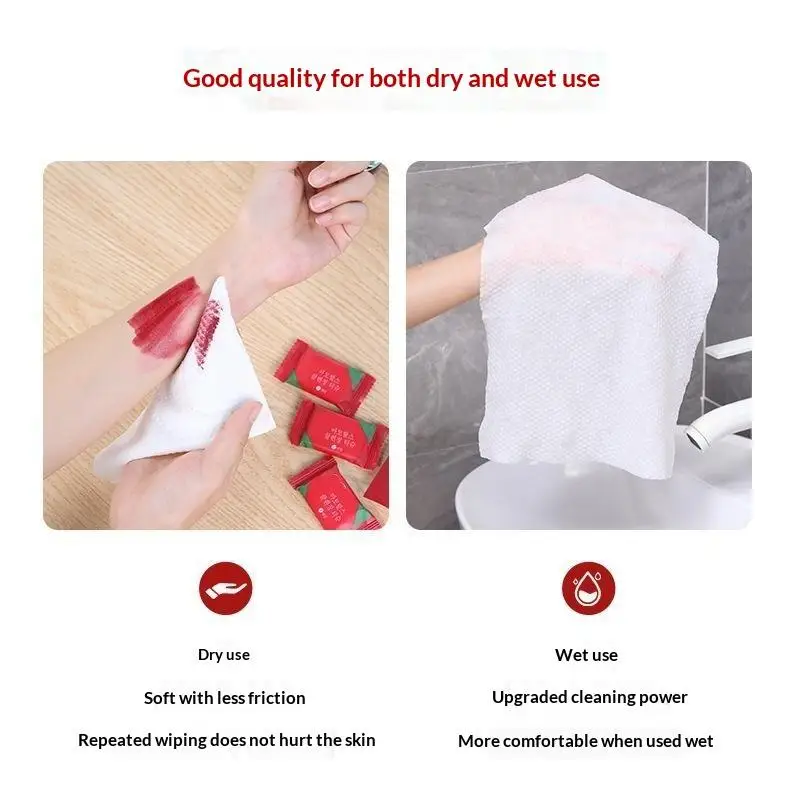 New 5/20 PCS Disposable Compressed Towel Independent Pack Thick Soft Portable For Family Travel
