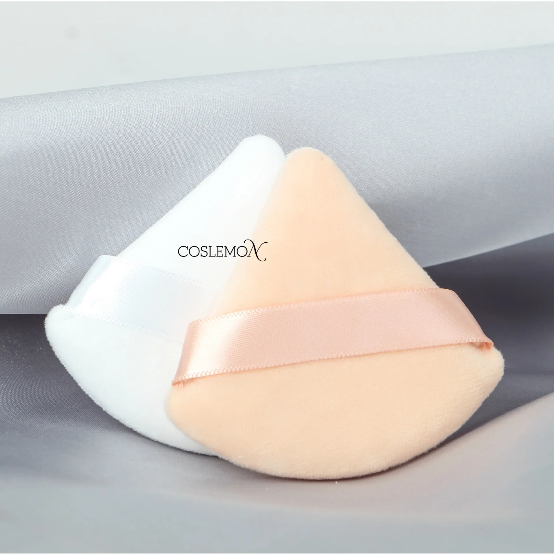 Velvet Triangle Powder Puff Mini Face Makeup Sponge Cosmetics Soft Cotton Face Powder Face Washable Make Up Beauty Accessories