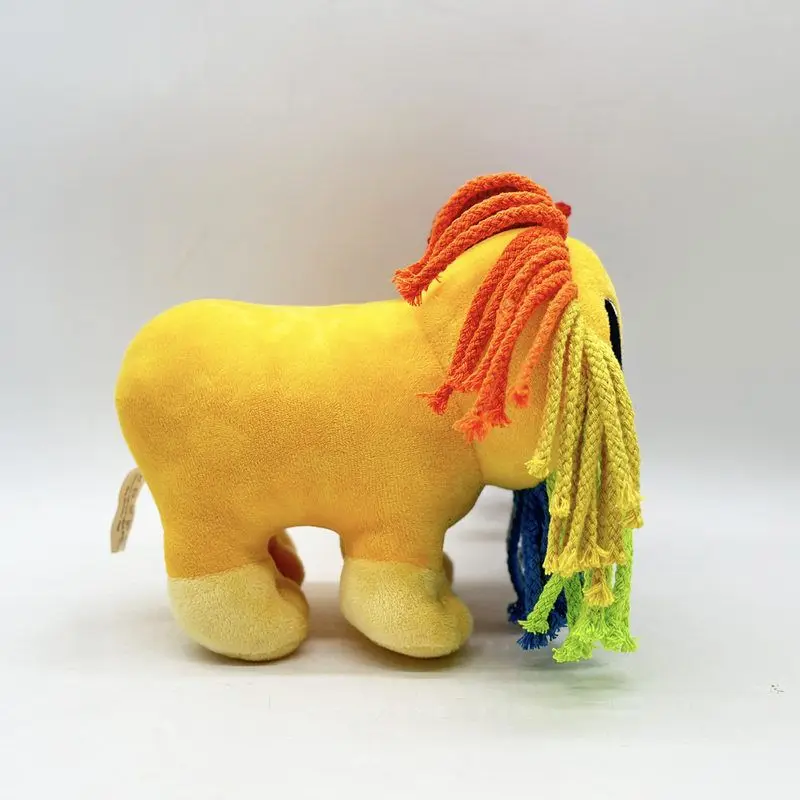 Poppy Playtime Yarnaby Colorful Lion Plush Toy Soft Stuffed Doll Cartoon Animal Collectible Gift For Adult Fans Home Decor