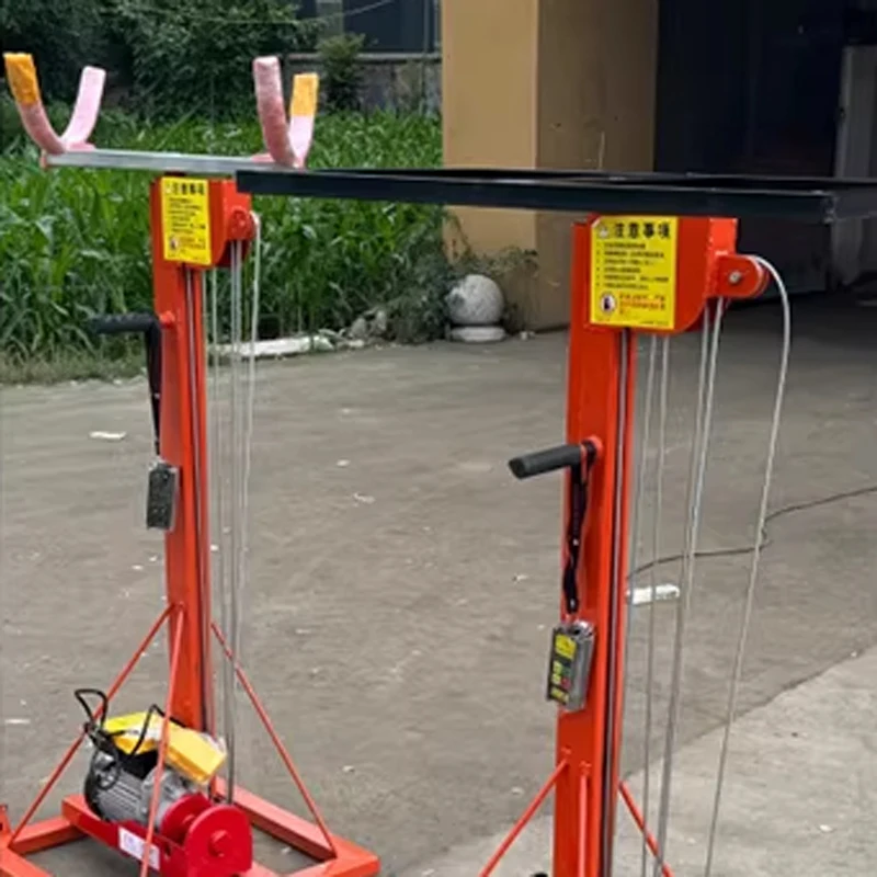 

Подъемник для рольставней, установка навесов, монтаж вентиляционных каналов, подъемник, малая подъемная платформа 220В, 230 кг (на заказ)