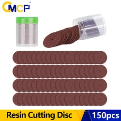 CMCP 150pcs 25mm Resin Cut off Wheel Discs Grinding Whee Cutting Disc Abrasive Disc for Dremel Accessories Rotary Tools