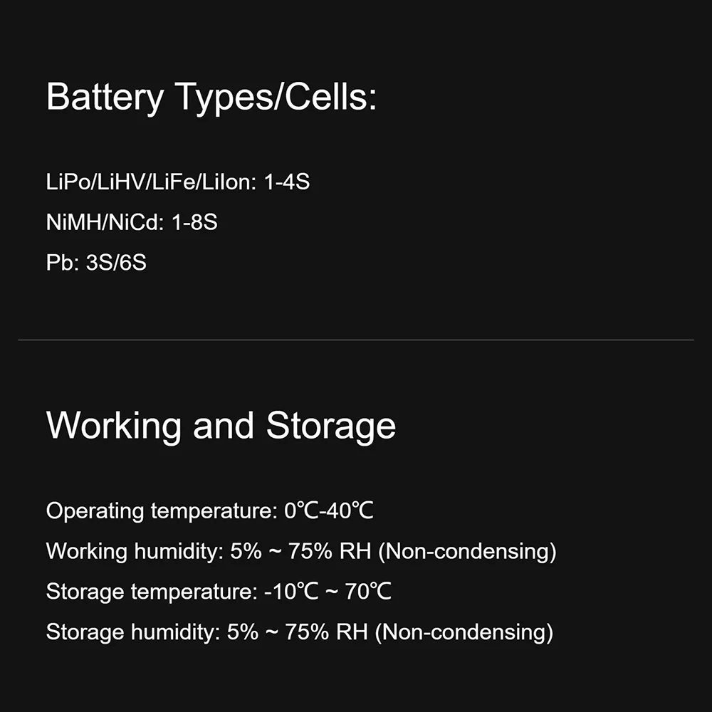 

НОВЫЙ Многофункциональный интеллектуальный зарядный блок SKYRC Q100neo AC/DC с экраном 2.8 дюйма, AC 100W, DC 240W для LiPo/LiHV/LiFe/Lilon/NiMH/NiCd/Pb