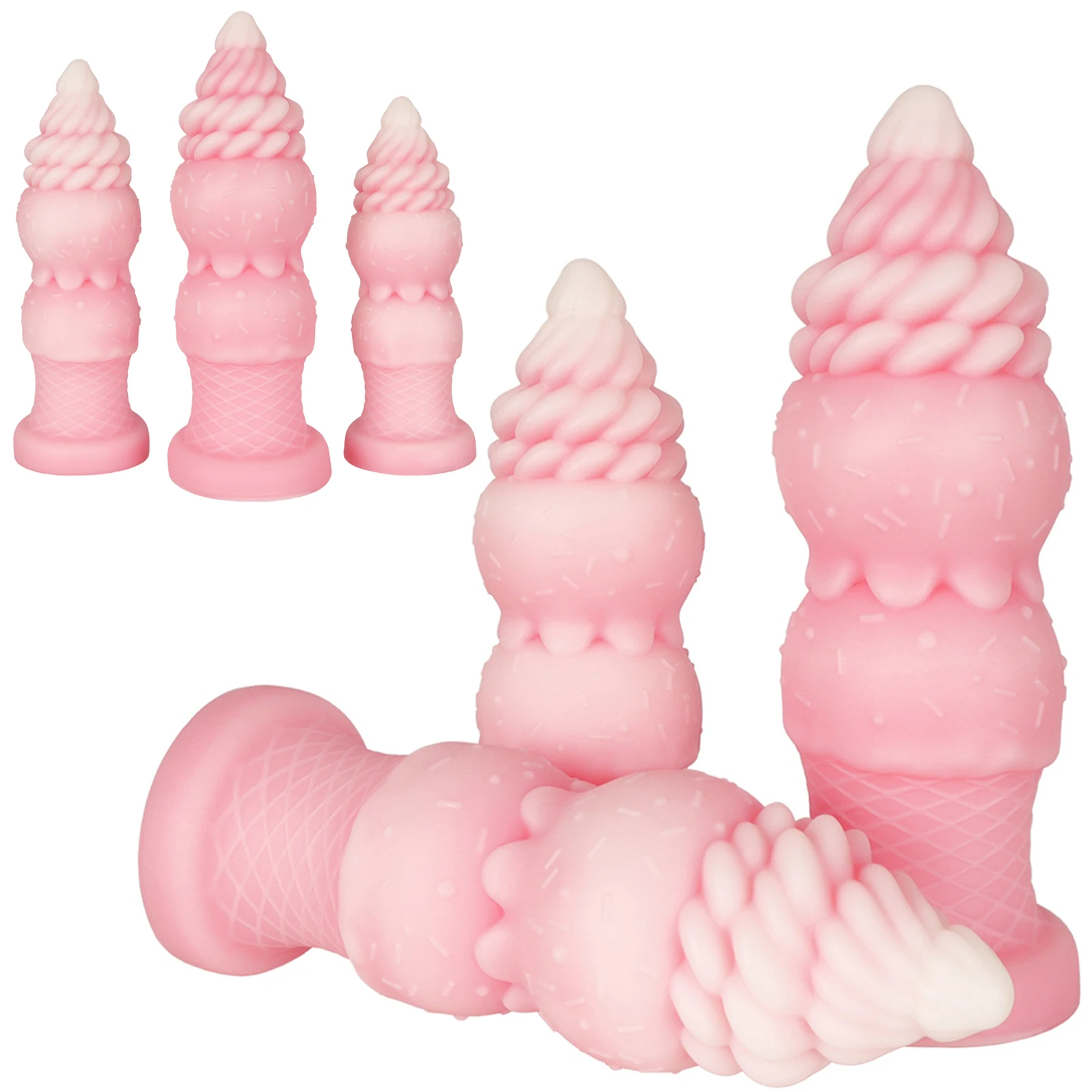 Soft Silicone Anal Plug Huge Butt Plug Dilatdor G-Spot Vagina Stimulation Anus Enhancer Training Adult For Women Men Gay Sexshop