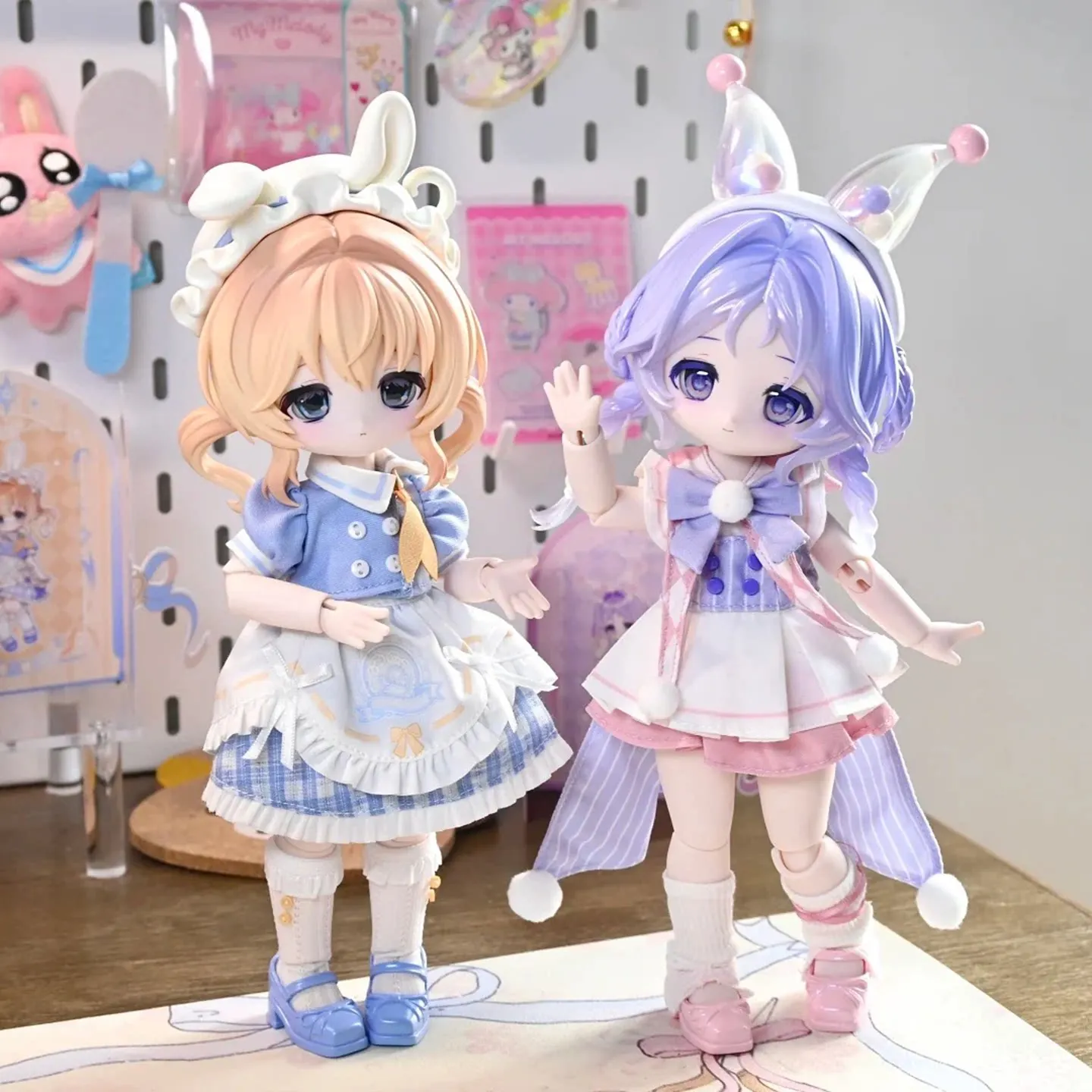 

Серия Come4free Bonnie Bunny Dream Box 1/12: Коллекционная шарнирная фигурка BJD в закрытой упаковке, милая аниме-фигурка-модель