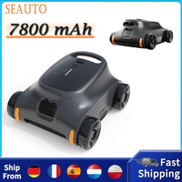 Seauto Sat 10 7800Mah Battery Robotic Pool Cleaner Cordless Robotic Pool Vacuum 2L Filter Basket