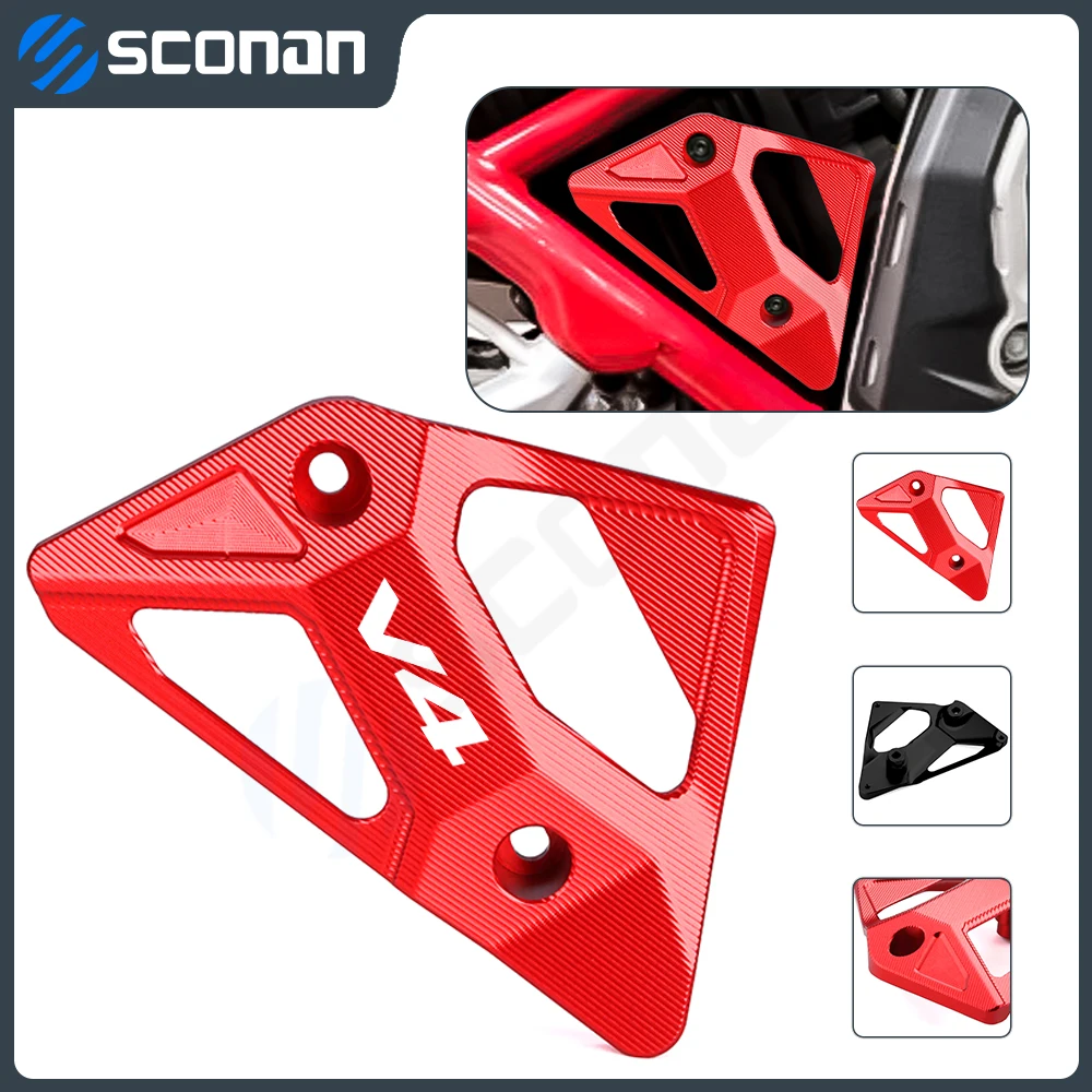 

For DUCATI Multistrada V4 V4S Sport Pikes Peak / Rally 2022 2023 2024 Motorcycle CNC Aluminum Accessories Ignition Voltage Cover