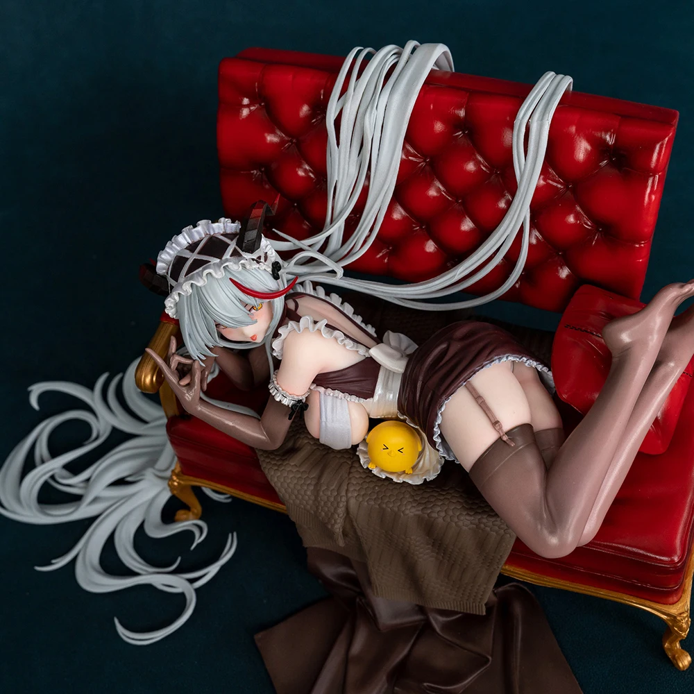 16 سنتيمتر Azur Lane KMS Agir حفل الورد أريكة 1/6 بولي كلوريد الفينيل عمل الشكل أنيمي نموذج لجسم اللعب جمع دمية هدية