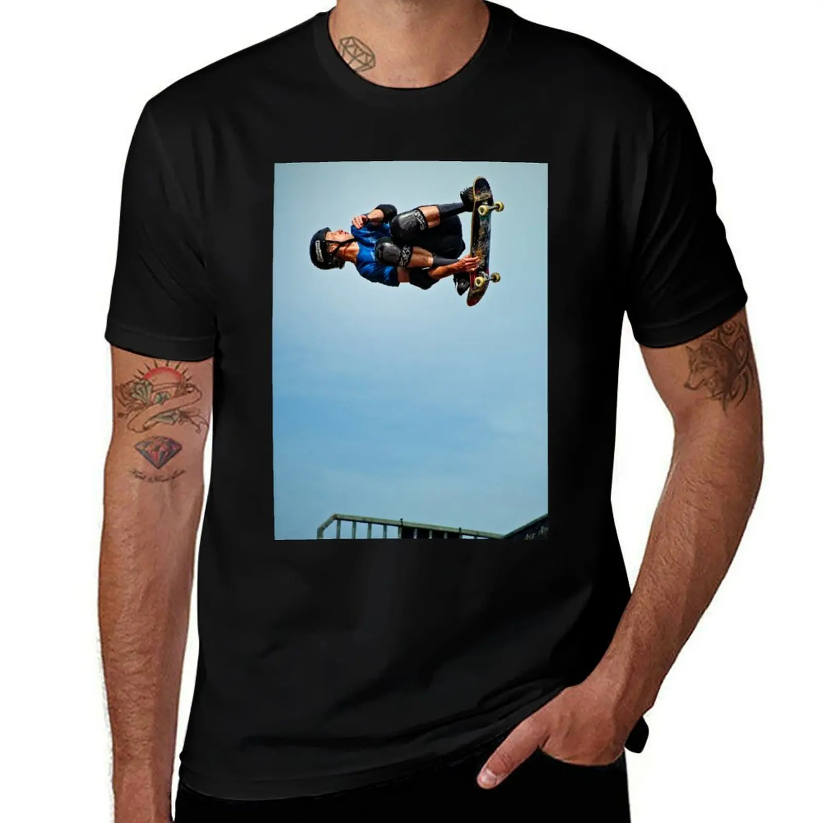 Tony Hawk T-Shirt man t shirts for men T-Shirt