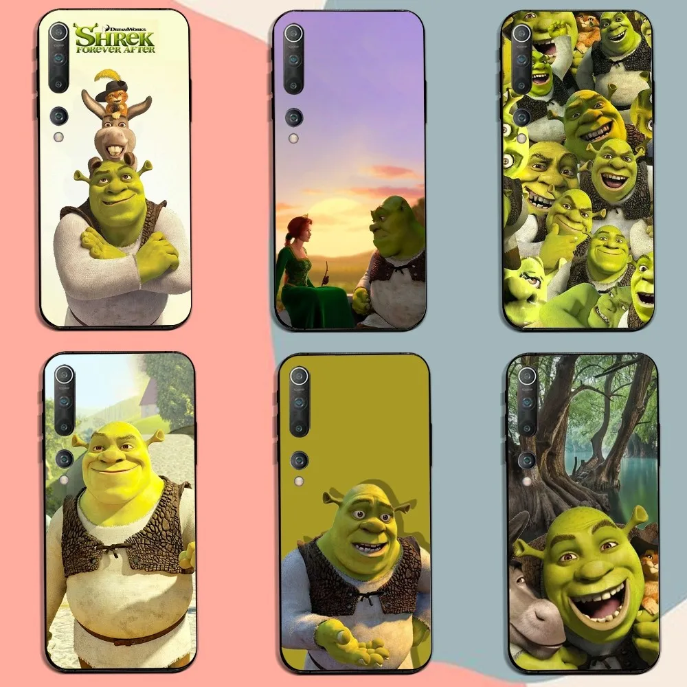 Anime S-Shreks Art Phone Case For Xiaomi 11 Redmi Note 11 5G 8T 9A 9 10T Note8Pro Note9 12SUltra Black Case