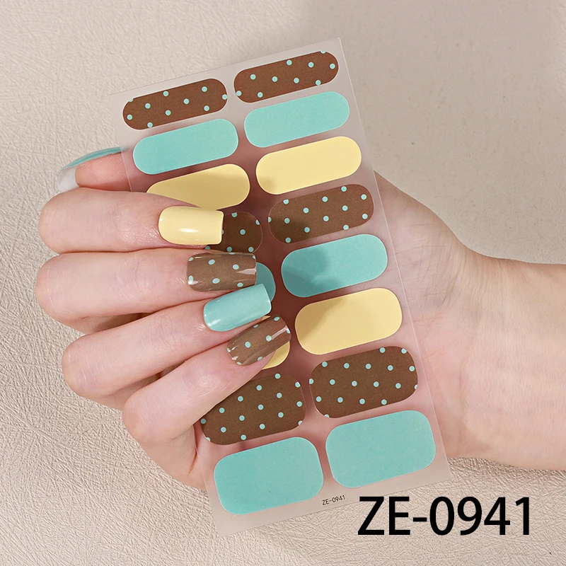 16 Tipps DIY backfreie Nagelaufkleber Glitzer Weihnachten Schneeflocke selbstklebende Nagelfolien vollständige Abdeckung Maniküre Dekoration Nagelaufkleber