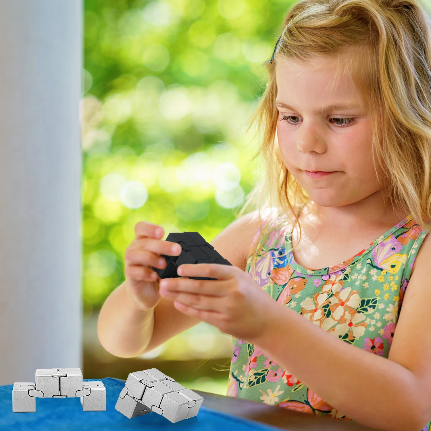 Stressverlichtend hulpmiddel: Oneindige Gyro Metaallegering Vingertop Stressverlichtend speelgoed, puzzel en verveelde tijd speelspeelgoed