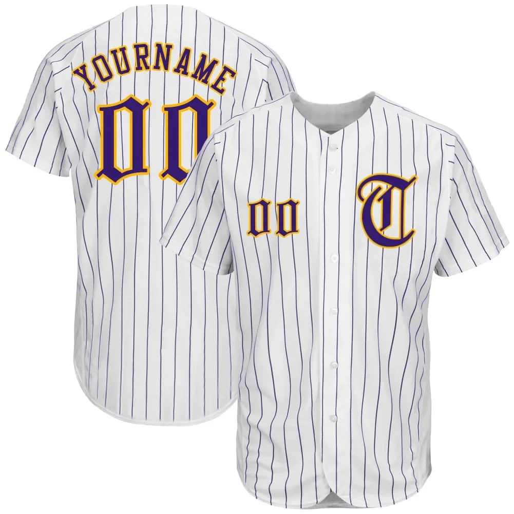 Custom Baseball Jersey Full Sublimated Team Name/Numbers Make Your Own Quick-dry Softball Uniforms Men Button-down Tee Shirts