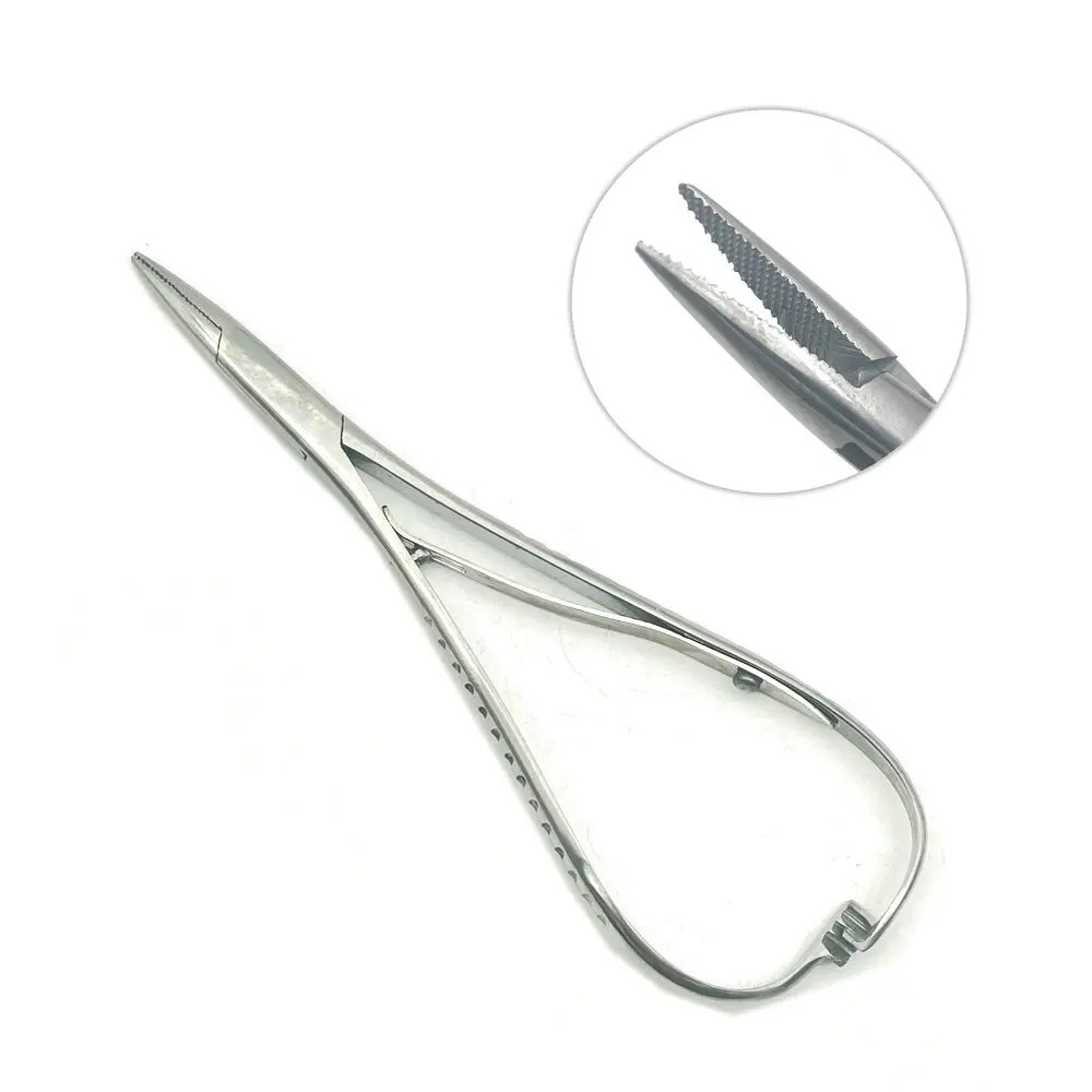 

Dental Mathieu Needle Holder Standard 14cm Forceps Plier Dental Surgical Instruments Dental Plier