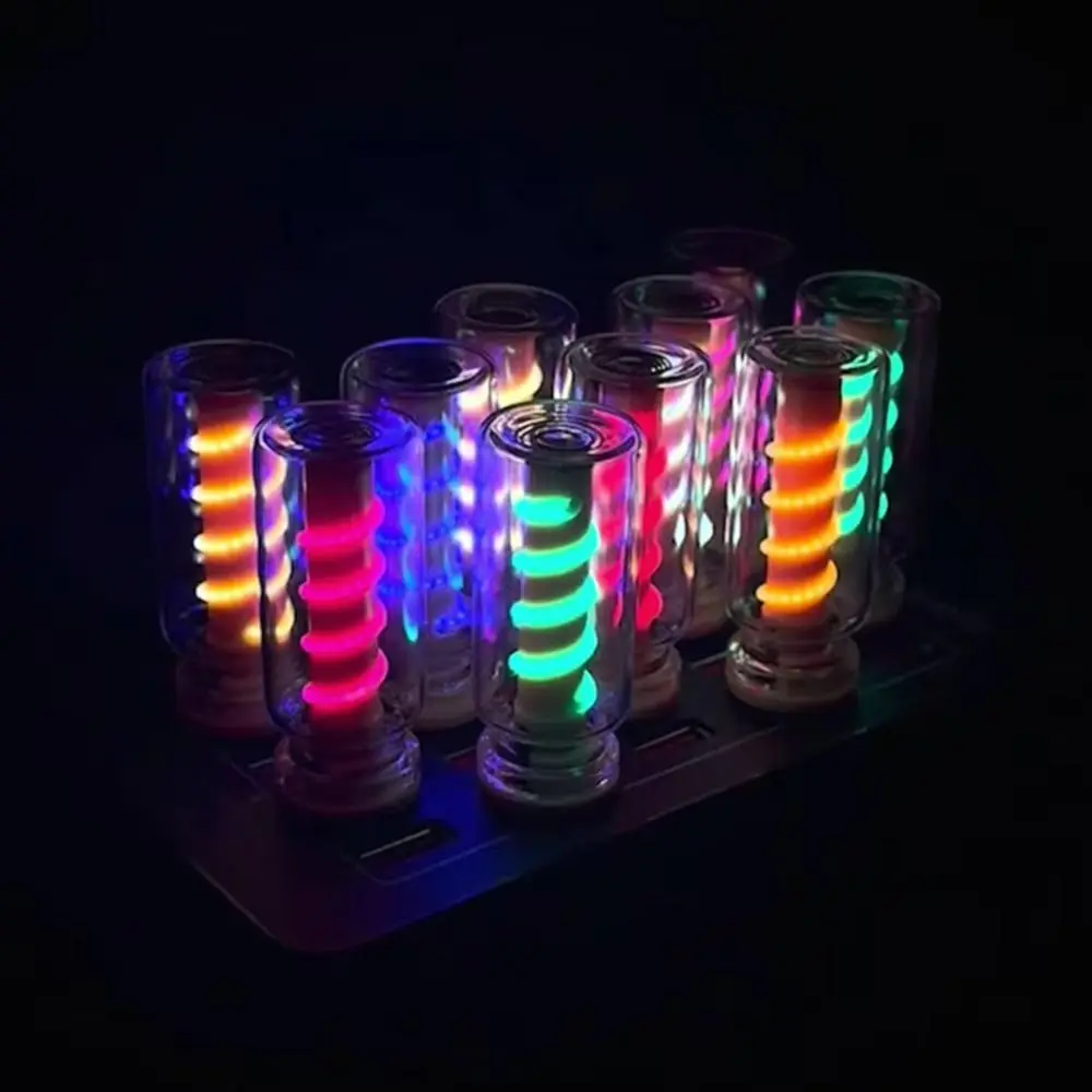 

NEW DC 5V Night Light Touch Control Adjustable Spiral Filament Lamp Colorful USB Lamp Room Decor