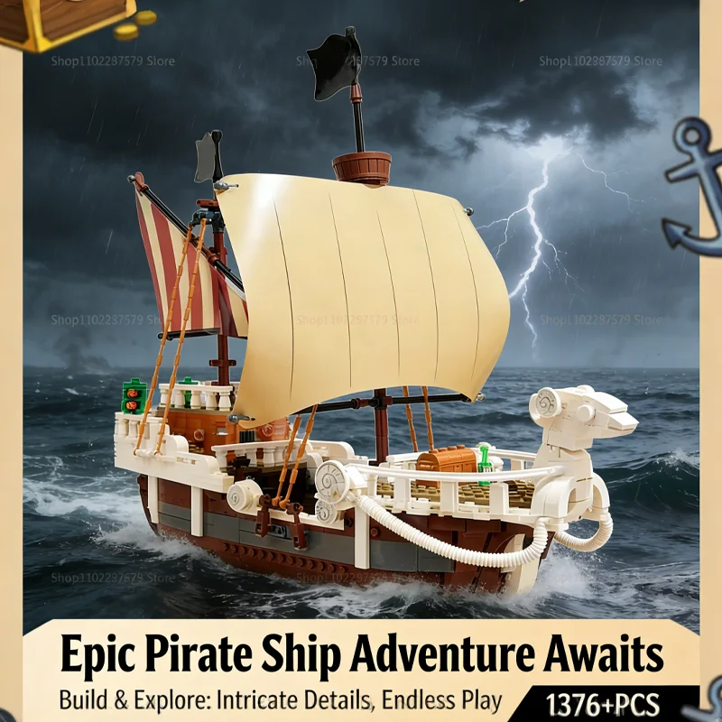 New 1376PCS Buildin…