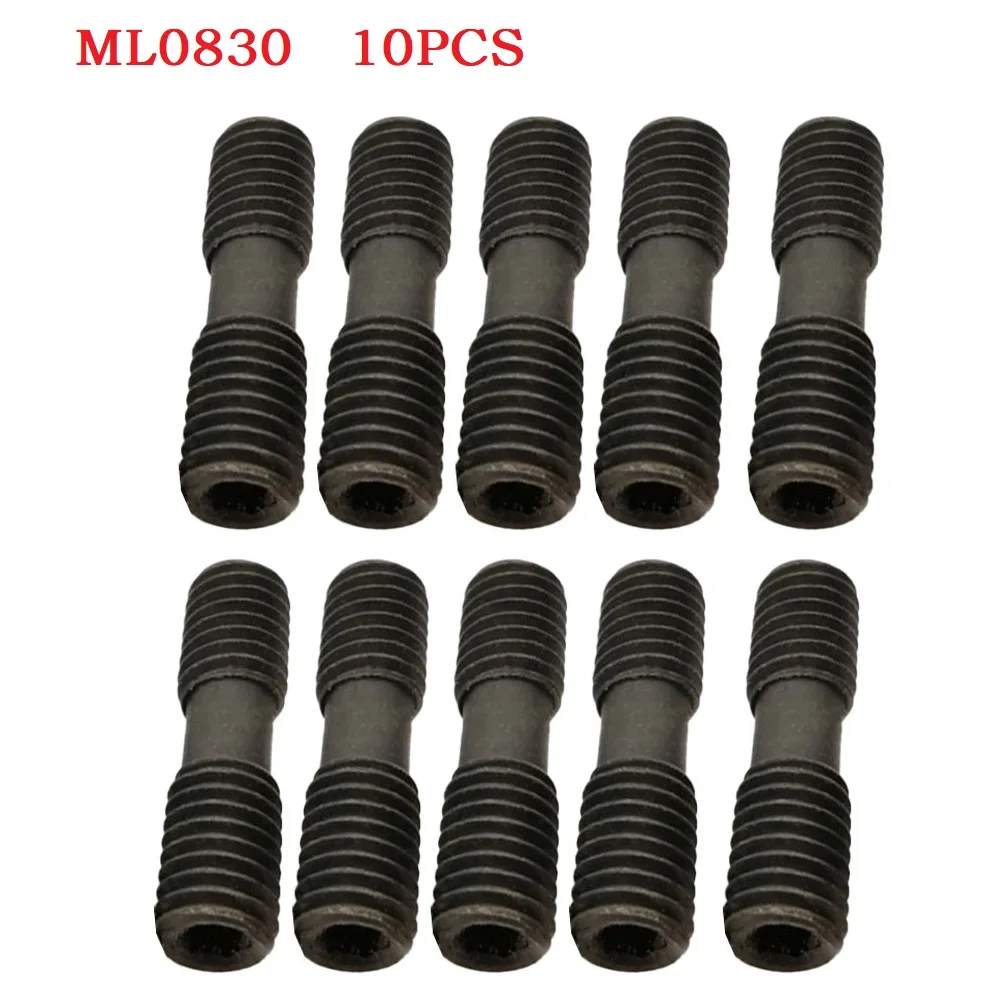 Imagem -03 - Parafusos de Cabeça Dupla Cnc Torno Ferramenta Acessórios Fix Peças para Tornear Ferramenta Titular 10 Peças Ml0520 Ml0620 Ml0625 Ml0630 Ml0830 Ml0835