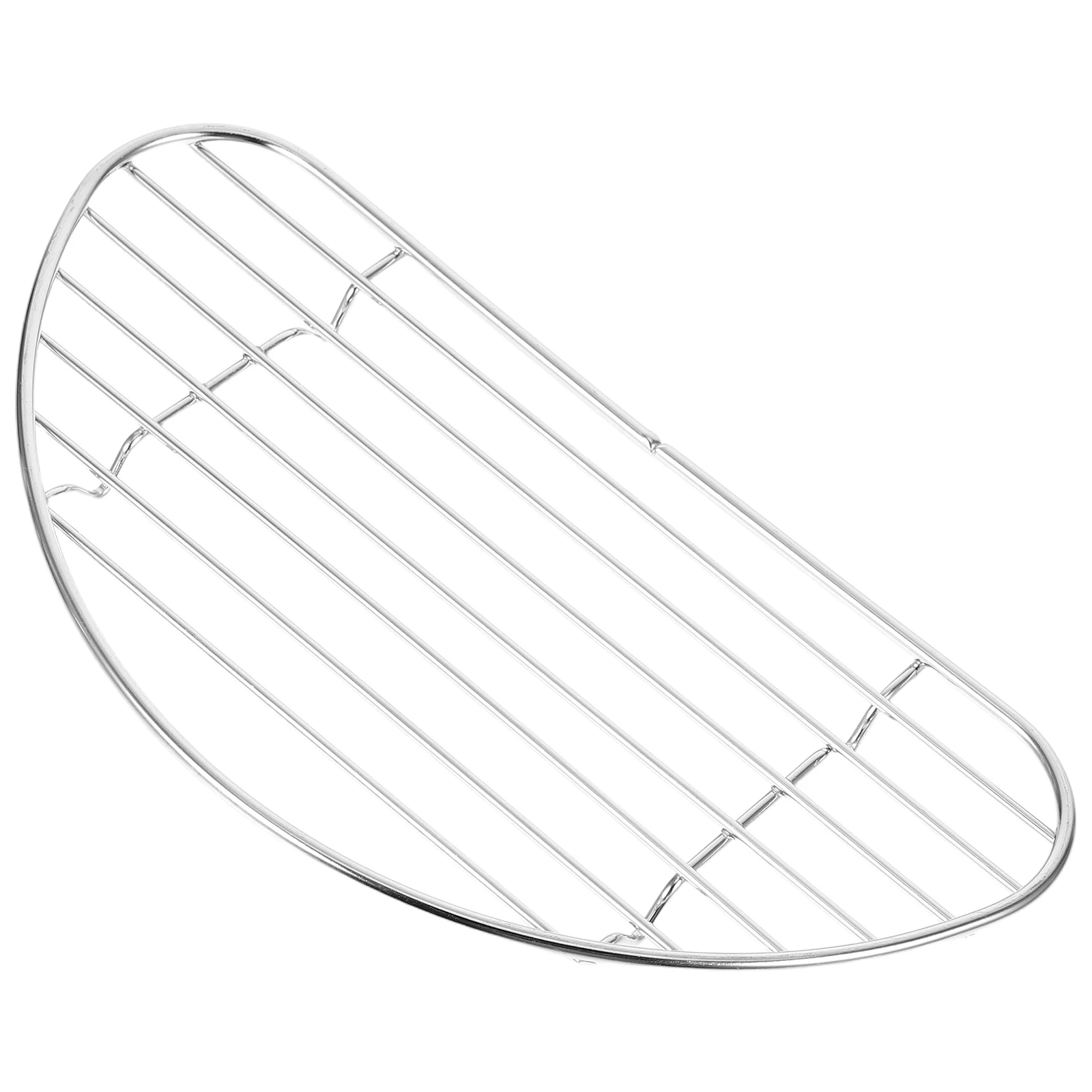 

Stainless Steel Cooling Rack Half Round Grilling Oil Draining Tool For Home Bakers Oven Safe Wire Rack Cooling Racks For